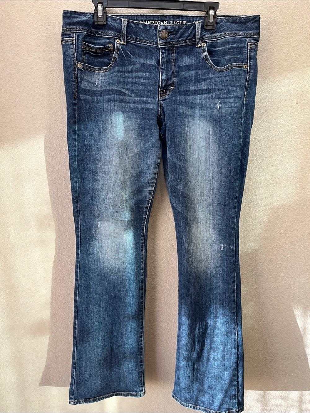American eagle kick boot stretch jeans 16 Long